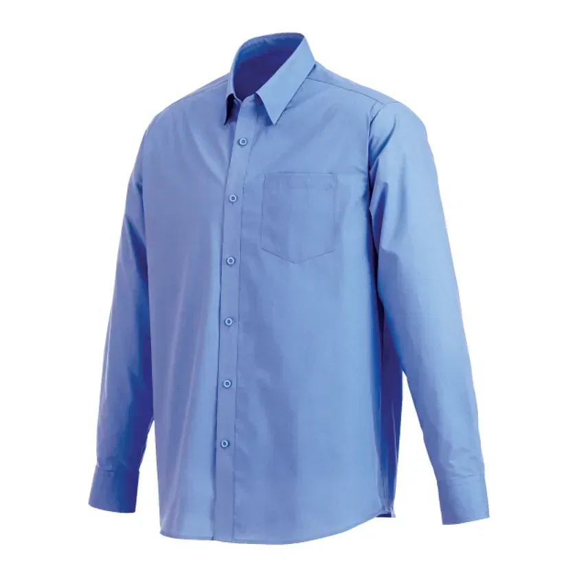 Custom Men's Long Sleeve Button Up Shirt - Tall Preston Style