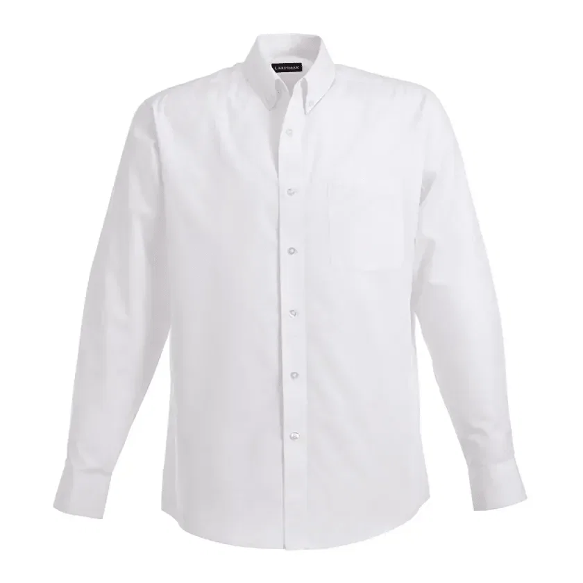 Custom Men's Long Sleeve Button Up Shirt - Tall Preston Style — view 2