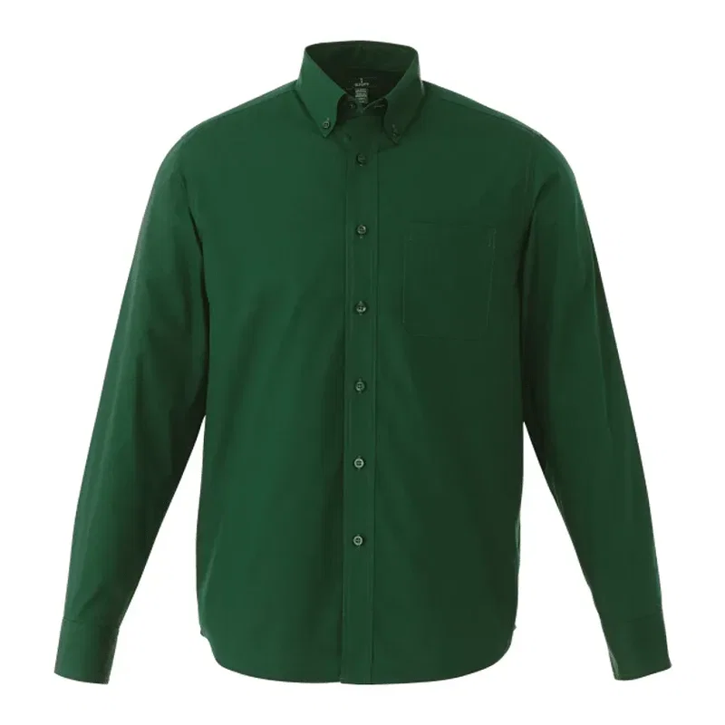 Custom Men's Long Sleeve Button Up Shirt - Tall Preston Style — view 5