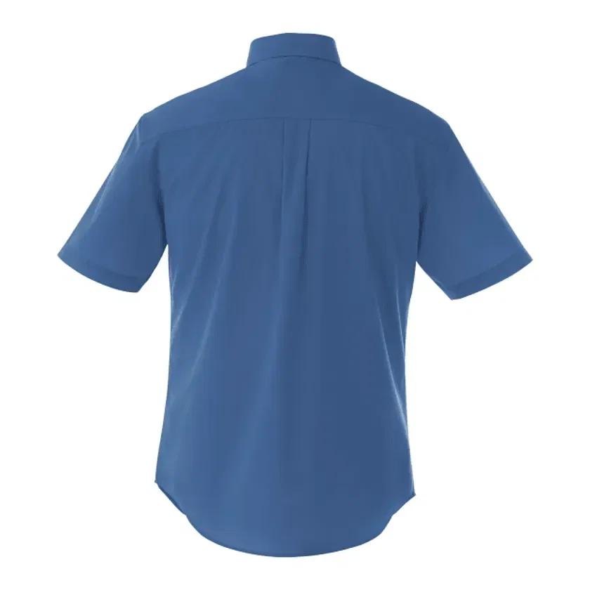 Custom Branded Men's Stirling Short Sleeve Button Up Shirt — view 4