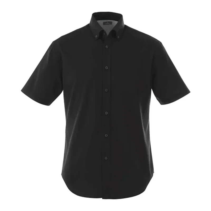 Custom Branded Men's Stirling Short Sleeve Button Up Shirt — view 7