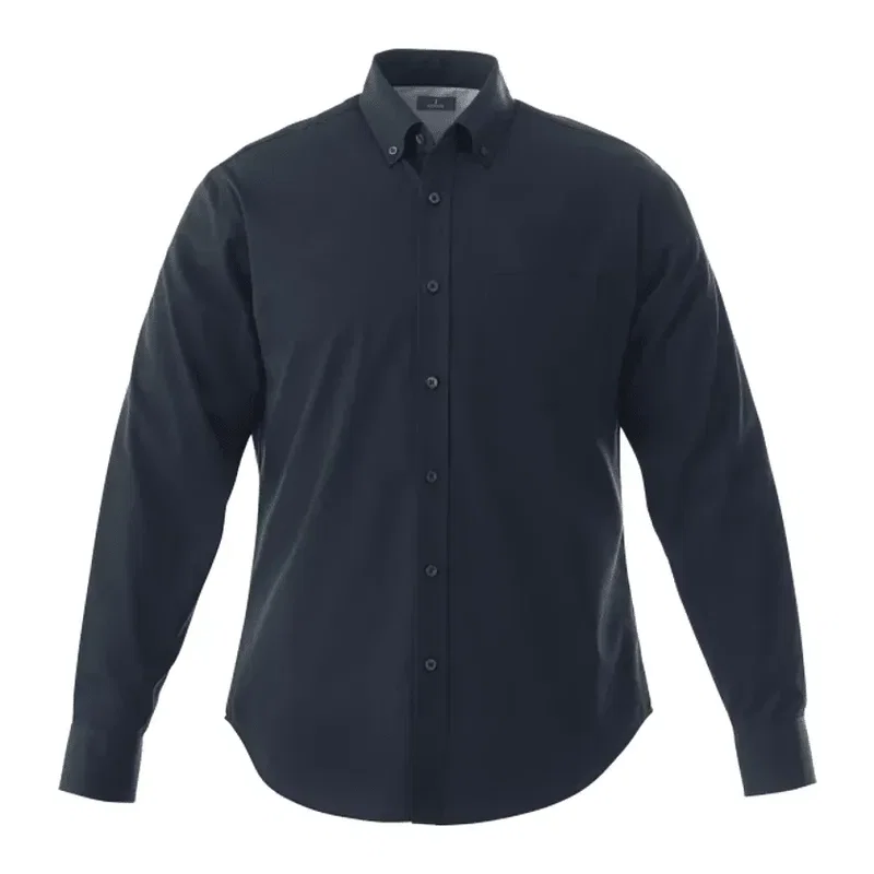 Custom Branded Men's WILSHIRE Long Sleeve Button-Up Shirt — view 7