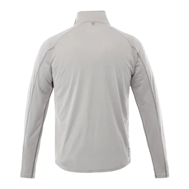 Custom Branded TAZA Performance Knit Quarter Zip with Thumb Holes — view 15