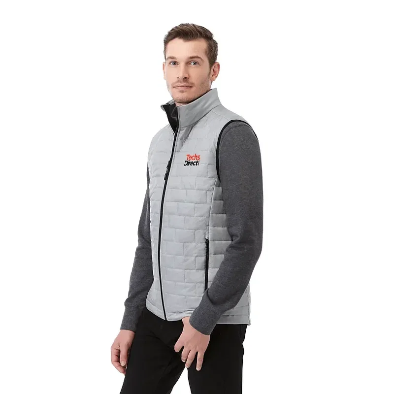 Branded Lightweight Packable Insulated Puffer Vest - Men's Telluride — view 14