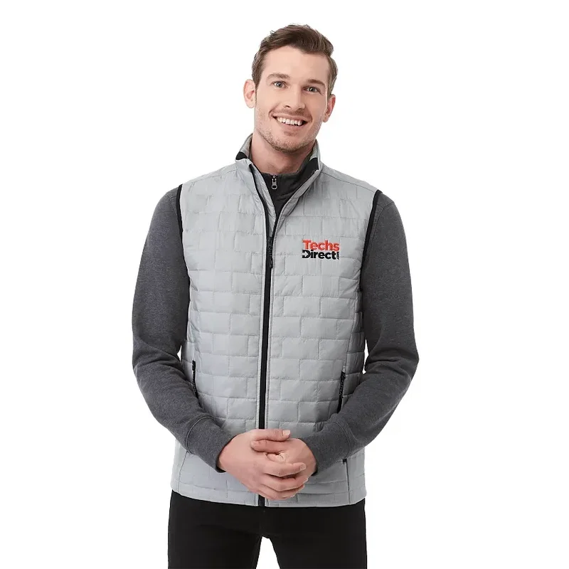 Branded Lightweight Packable Insulated Puffer Vest - Men's Telluride — view 8