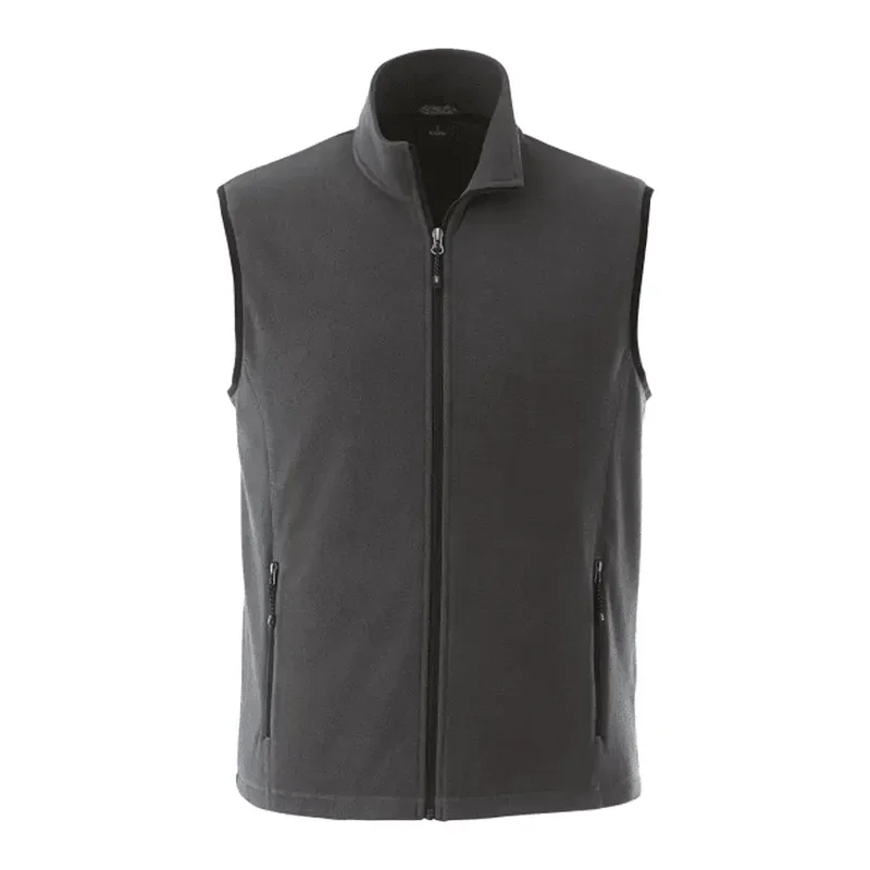 Branded TYNDALL Poly Microfleece Men's Vest — view 10