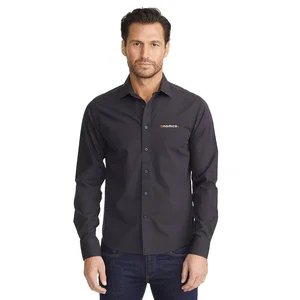 UNTUCKit Black Stone Men's Slim-Fit Wrinkle-Free Shirt