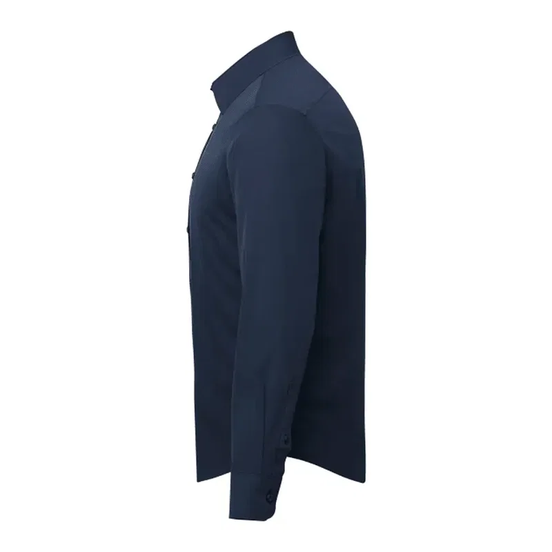 Custom UNTUCKit Castello Wrinkle-Free Long Sleeve Button Up Men's Shirt — view 5