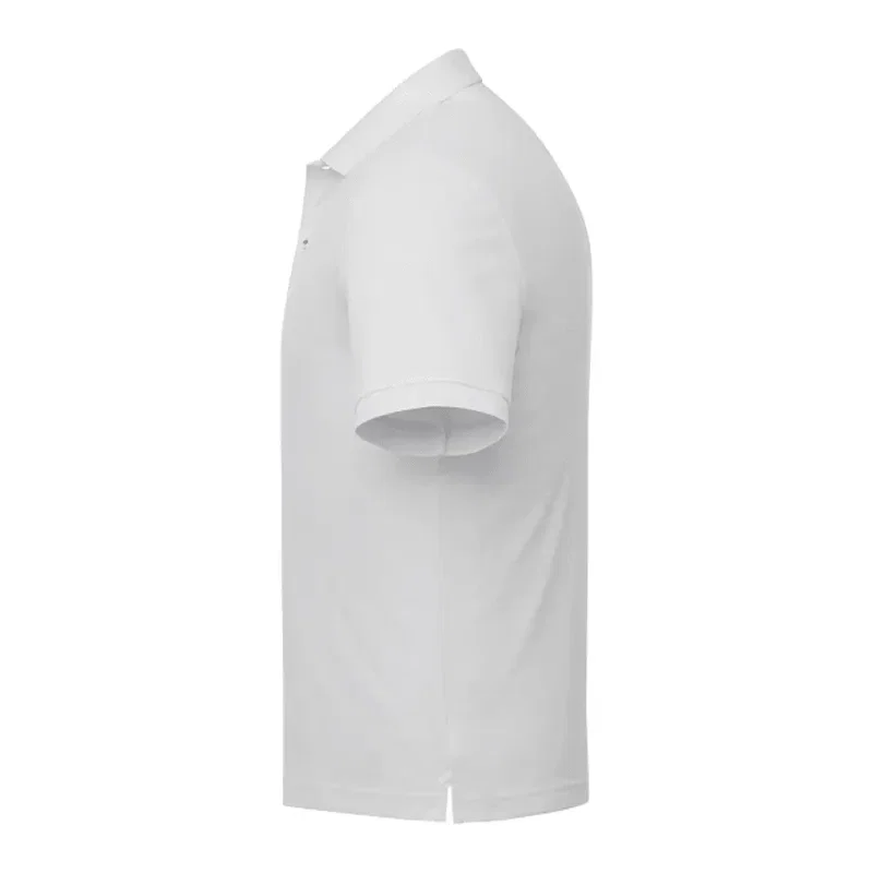 Custom UNTUCKit Damaschino Wrinkle-Free Short Sleeve Polo for Men — view 4