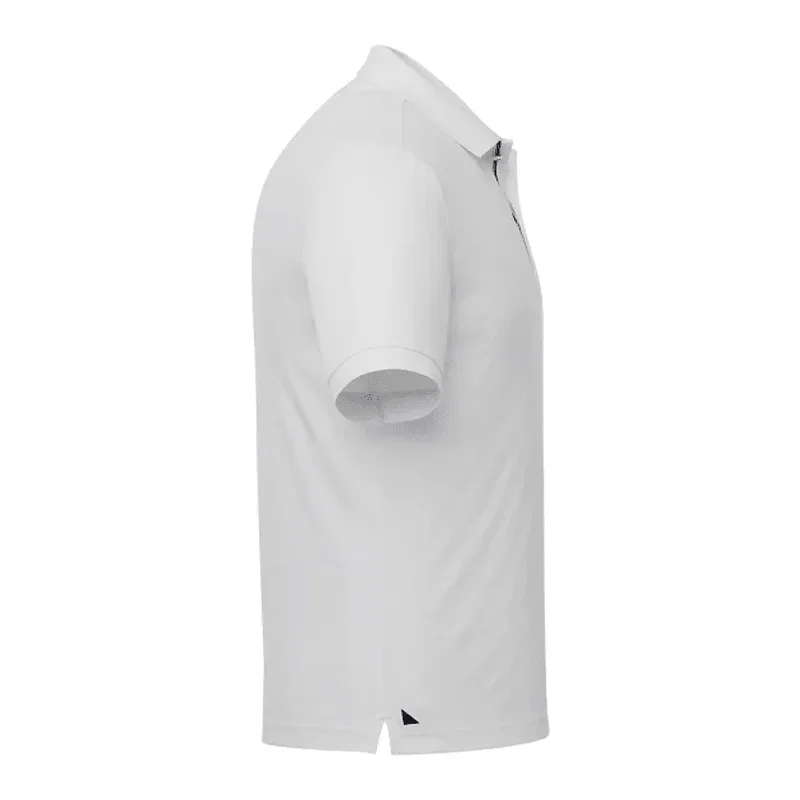 Custom UNTUCKit Damaschino Wrinkle-Free Short Sleeve Polo for Men — view 5