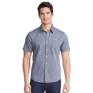 UNTUCKit Petrus Wrinkle-Free Short Sleeve Shirt for Men