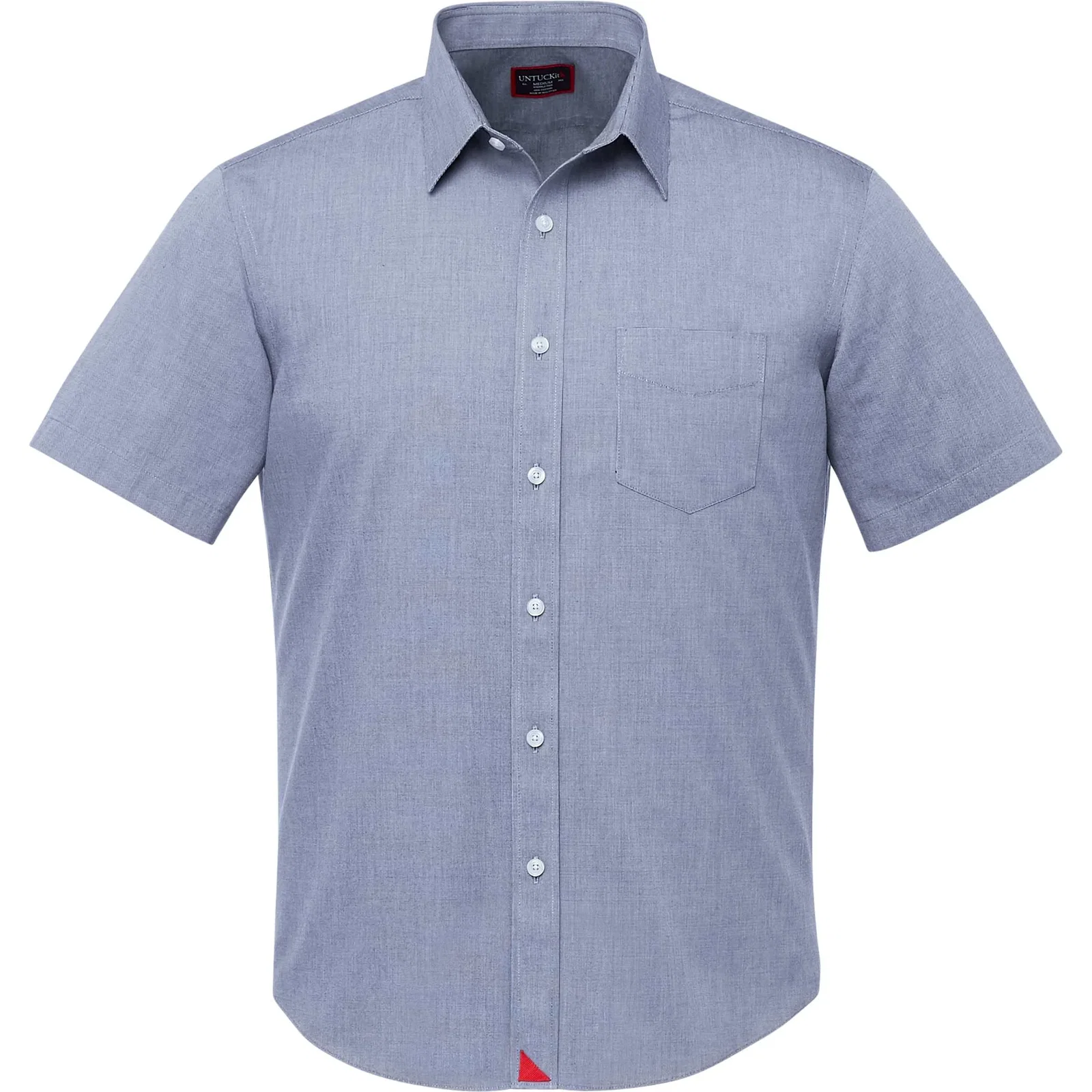Custom UNTUCKit Petrus Wrinkle-Free Short Sleeve Shirt for Men — view 7