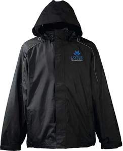 Men's Valencia 3-in-1 Waterproof Fleece Jacket with Detachable Hood