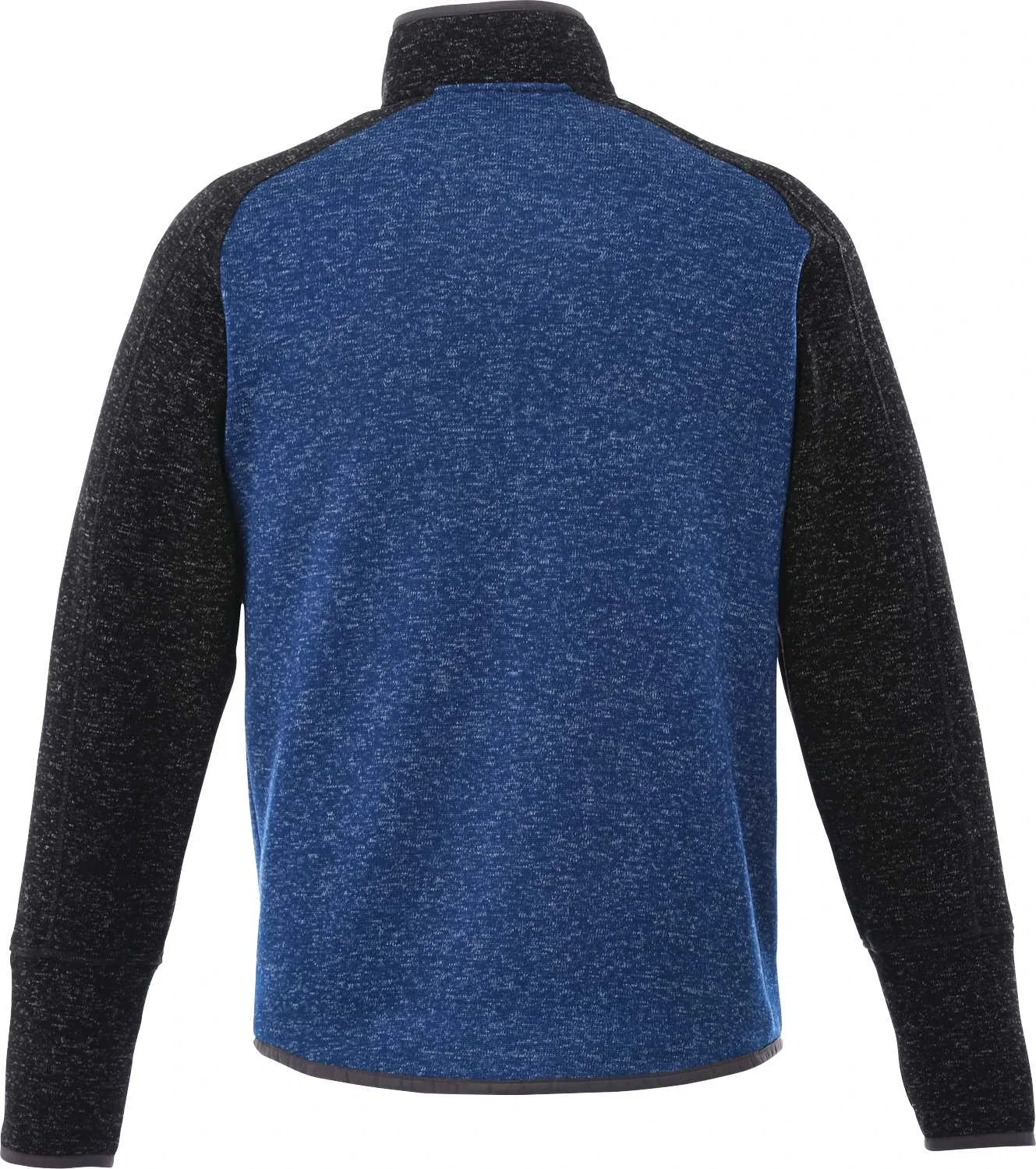 Custom Branded Men's Half Zip Sweater Knit Pullover Jacket — view 32