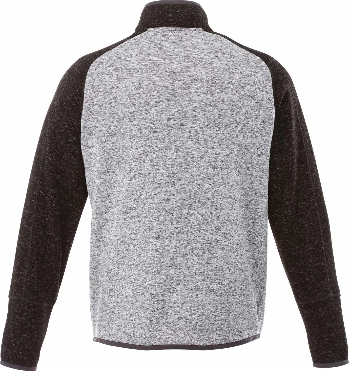 Custom Branded Men's Half Zip Sweater Knit Pullover Jacket — view 42