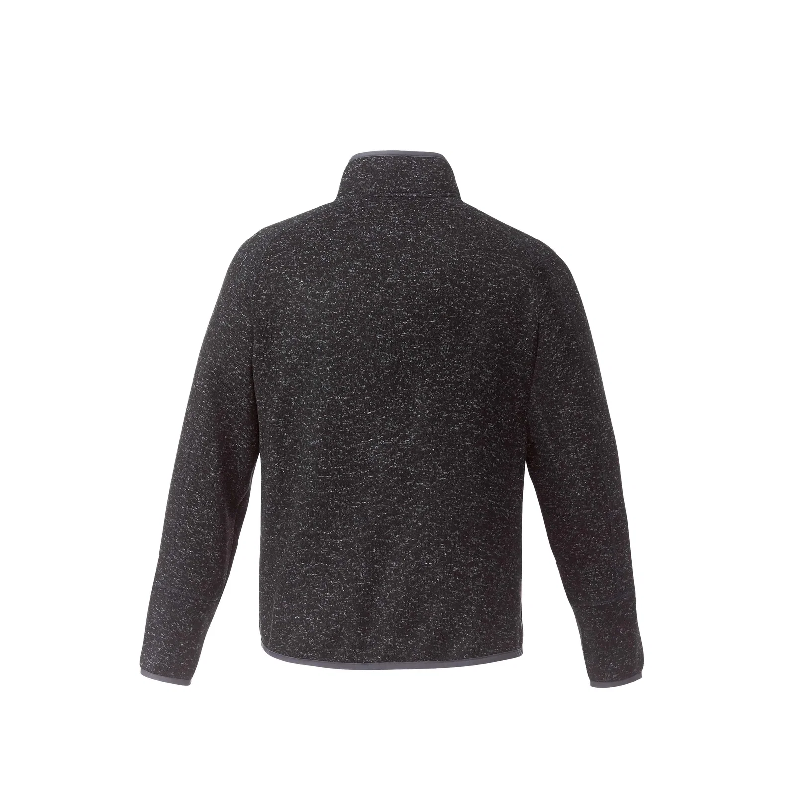 Custom Branded Men's Half Zip Sweater Knit Pullover Jacket — view 46
