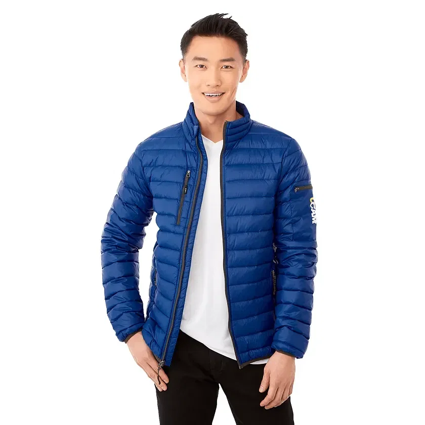 Custom Logo Lightweight Down Puffer Jacket - Men's WHISTLER — view 15
