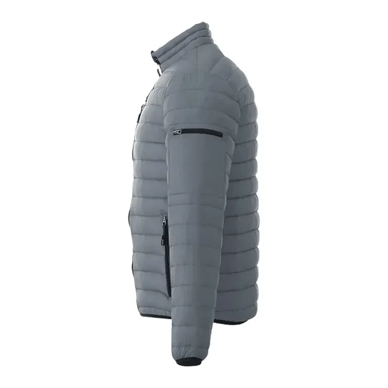 Custom Logo Lightweight Down Puffer Jacket - Men's WHISTLER — view 4