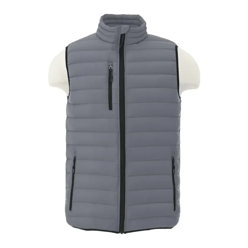 Customizable WHISTLER Lightweight Down Puffer Vest - Men's — view 17