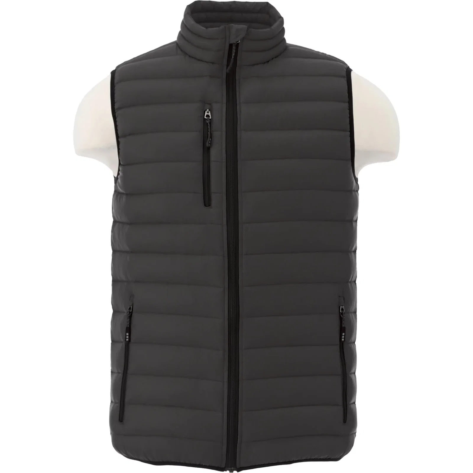 Customizable WHISTLER Lightweight Down Puffer Vest - Men's — view 34
