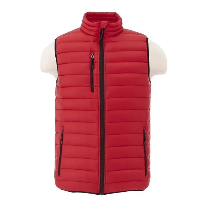Customizable WHISTLER Lightweight Down Puffer Vest - Men's — view 8