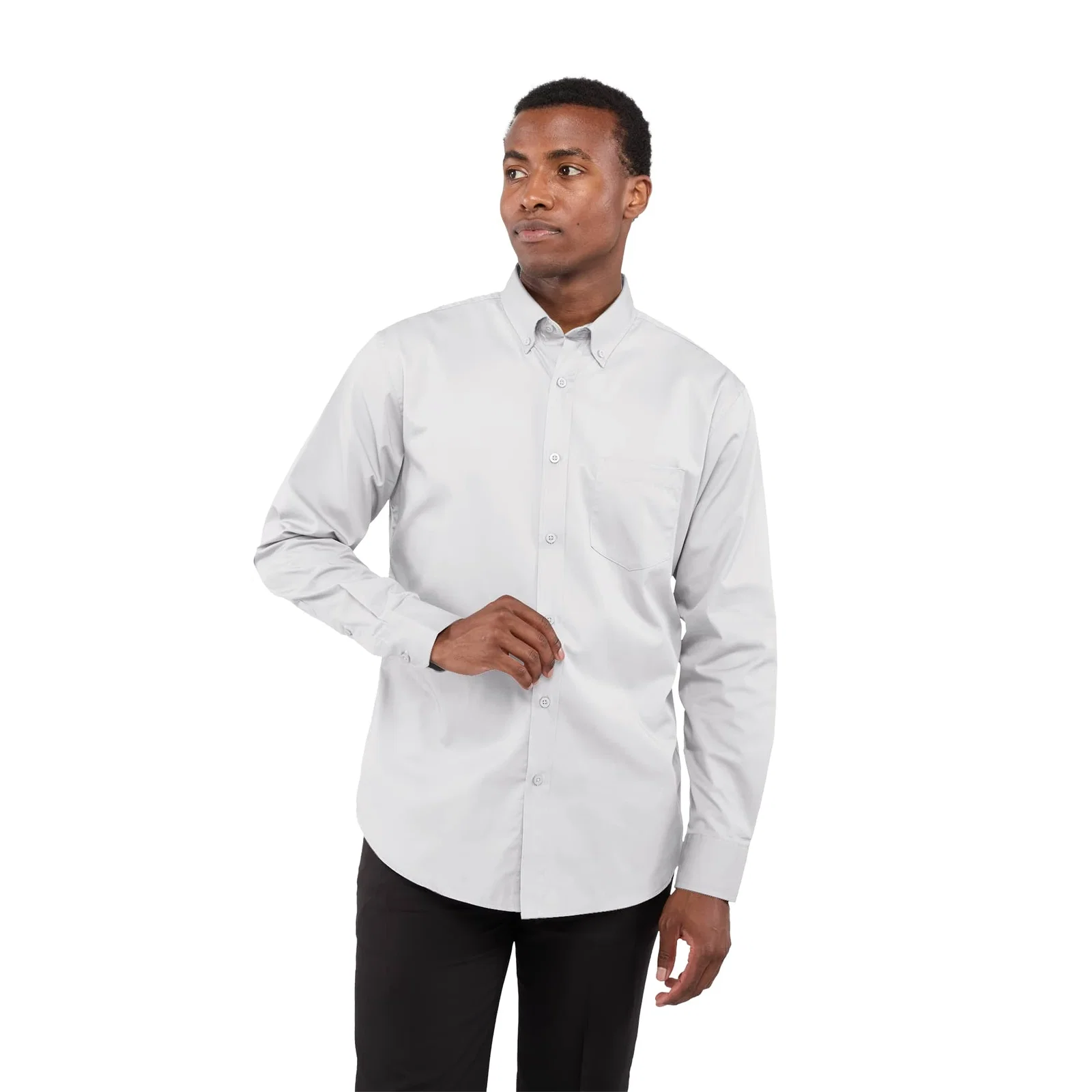 Personalized Men's WILSHIRE Long Sleeve Button Up Shirt — view 26