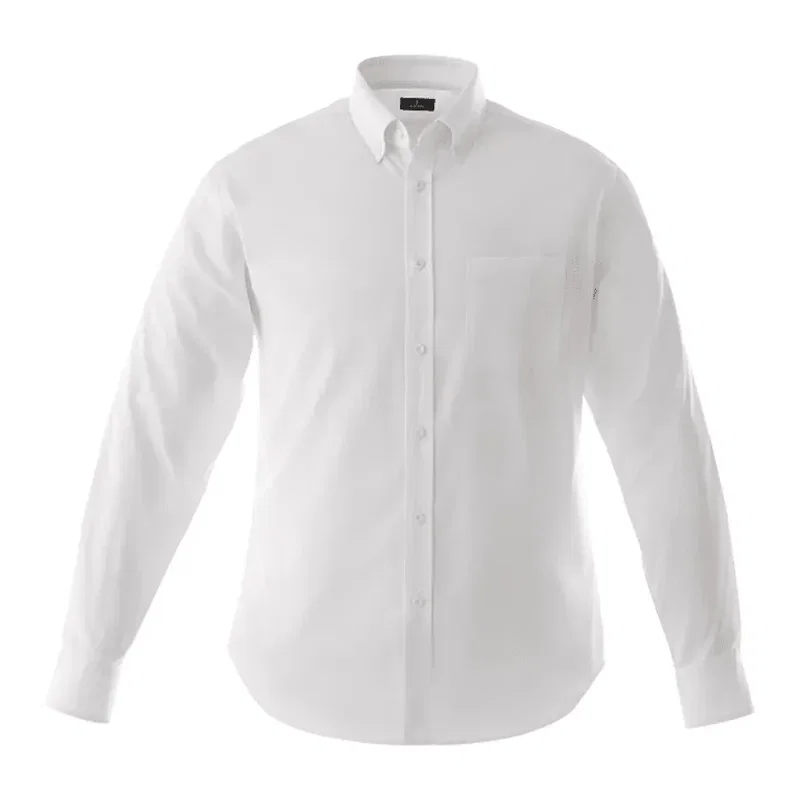 Personalized Men's WILSHIRE Long Sleeve Button Up Shirt — view 3