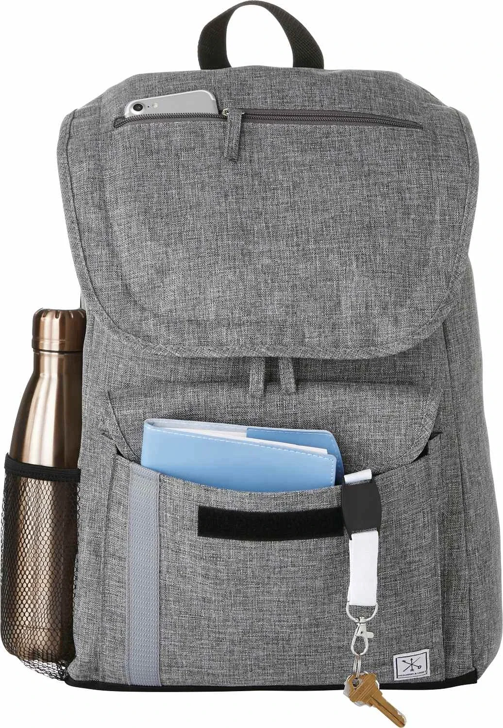 Custom Branded Ashton Laptop Backpack - 15 inch — view 15