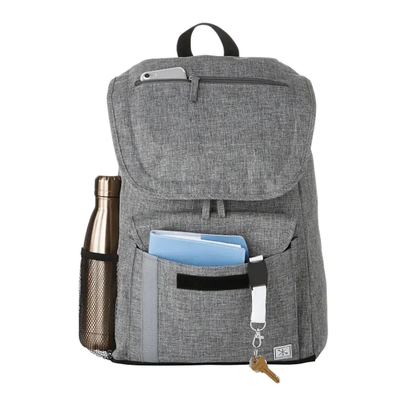 Custom Branded Ashton Laptop Backpack - 15 inch — view 3