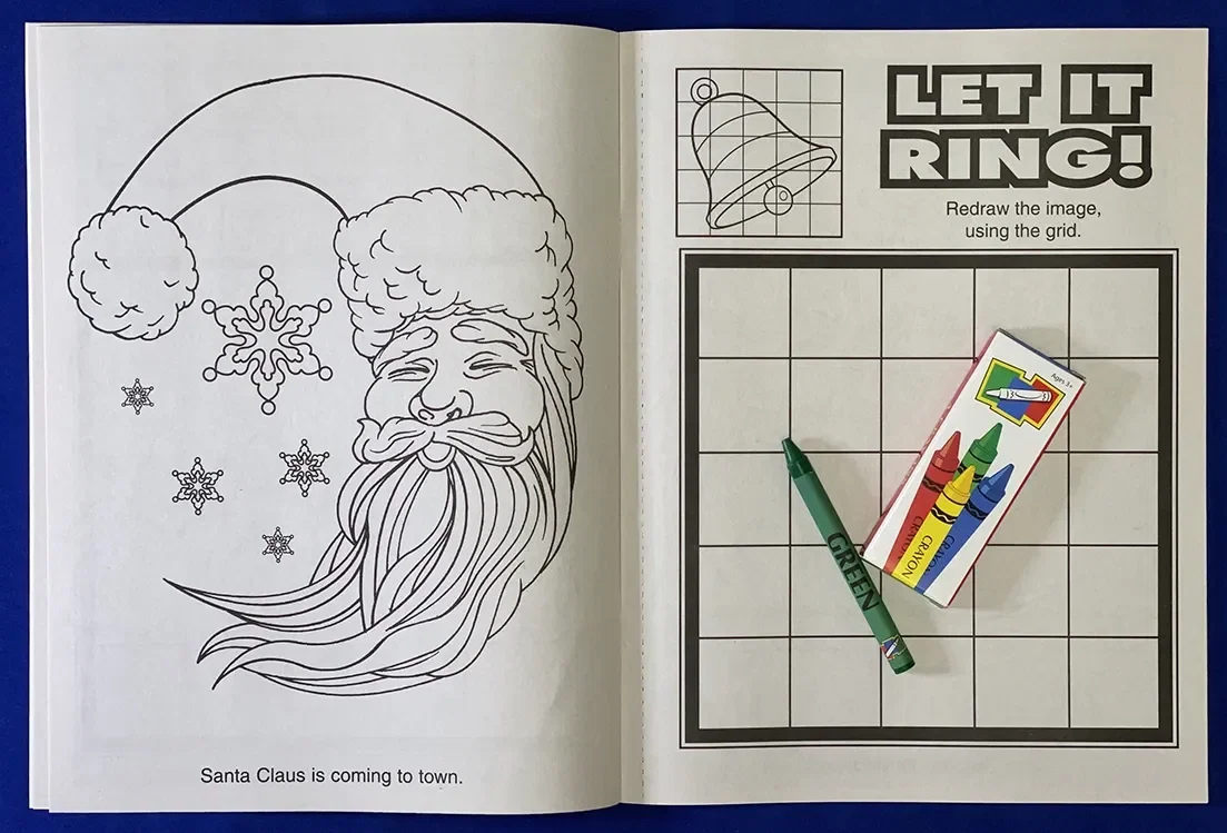 Merry Christmas Coloring & Activity Book — view 2
