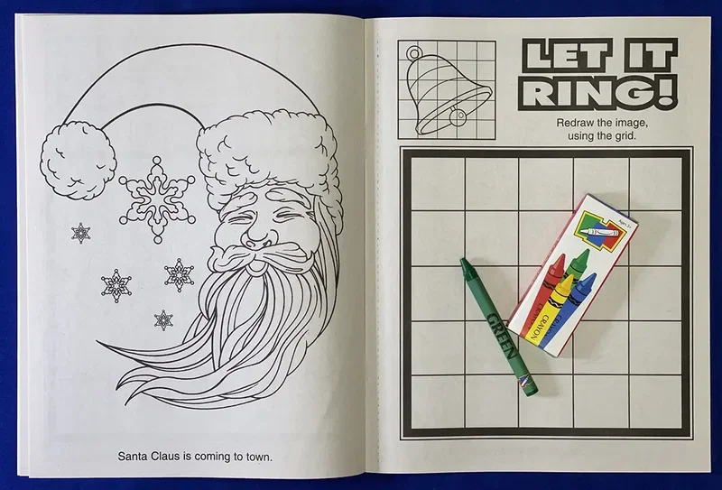 Merry Christmas Coloring & Activity Book — view 2
