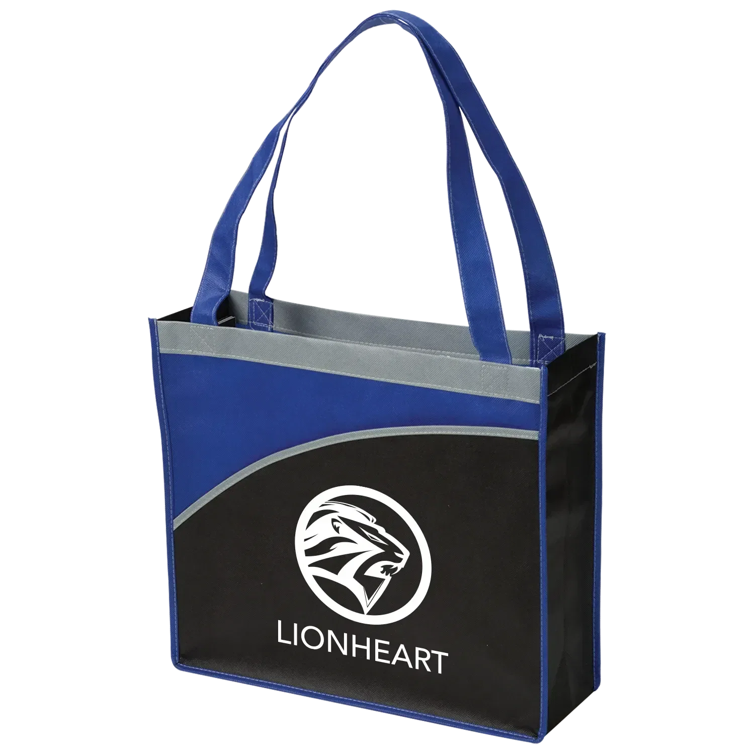 Custom Curve Non-Woven Tote Bag — view 3