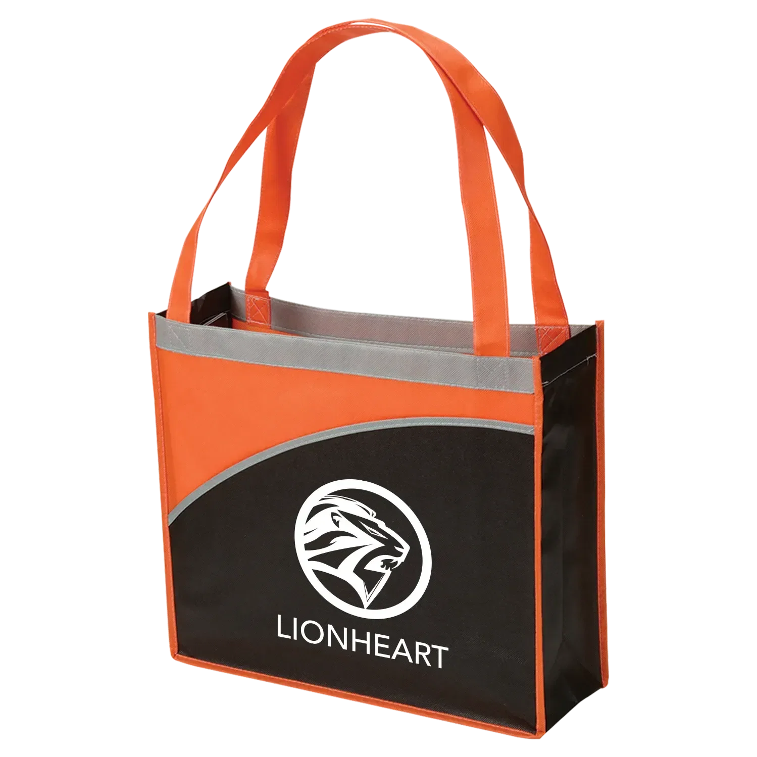 Custom Curve Non-Woven Tote Bag — view 4