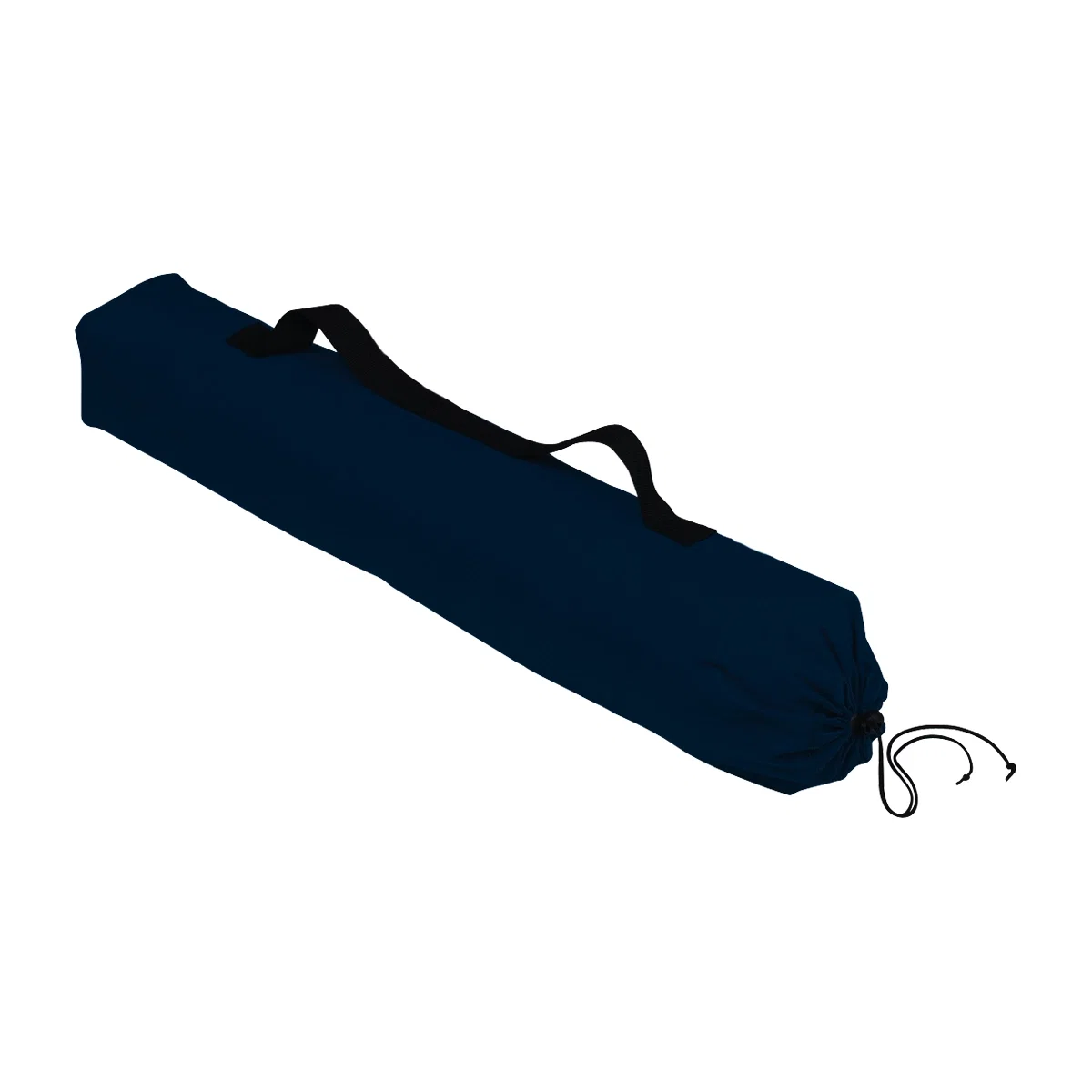 Folded flat and tucked inside the included carrying bag