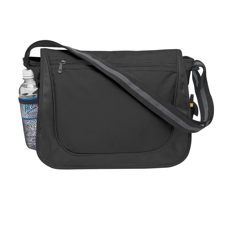 Messenger Bag With Matching Striped Handle — view 3