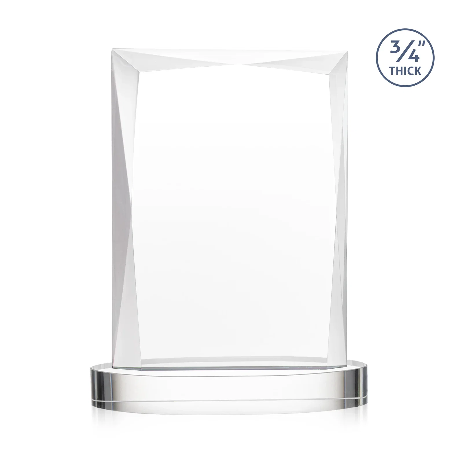 Personalized Starfire Crystal Award on an Alberton Base, awards, with your logo for dealer and partner awards