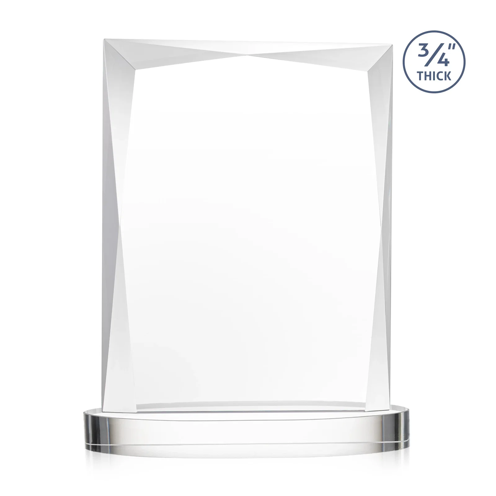 Promotional Starfire Crystal Award on an Alberton Base, awards, with your logo for employee recognition