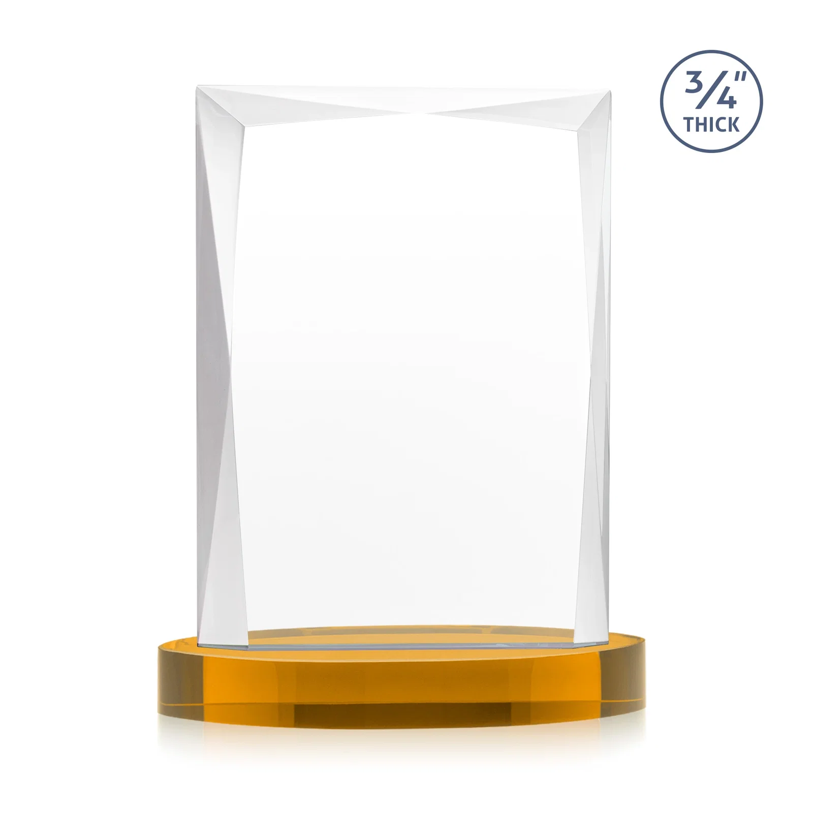 Promotional Starfire Crystal Award on an Alberton Base, awards, with your logo for sales achievement awards