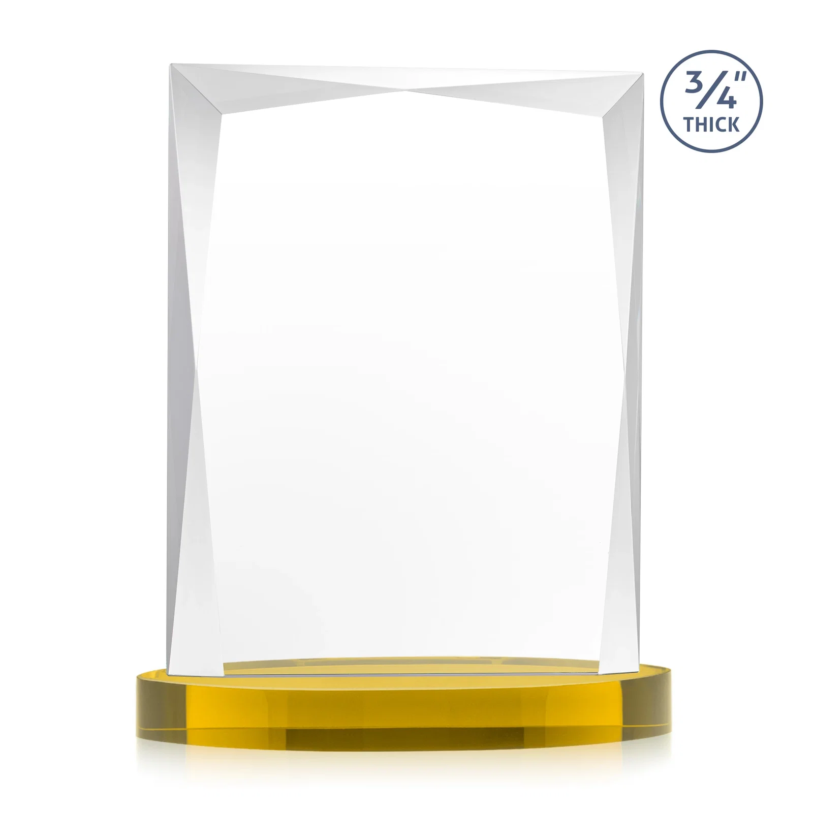 Promotional Starfire Crystal Award on an Alberton Base, awards, with your logo for dealer and partner awards