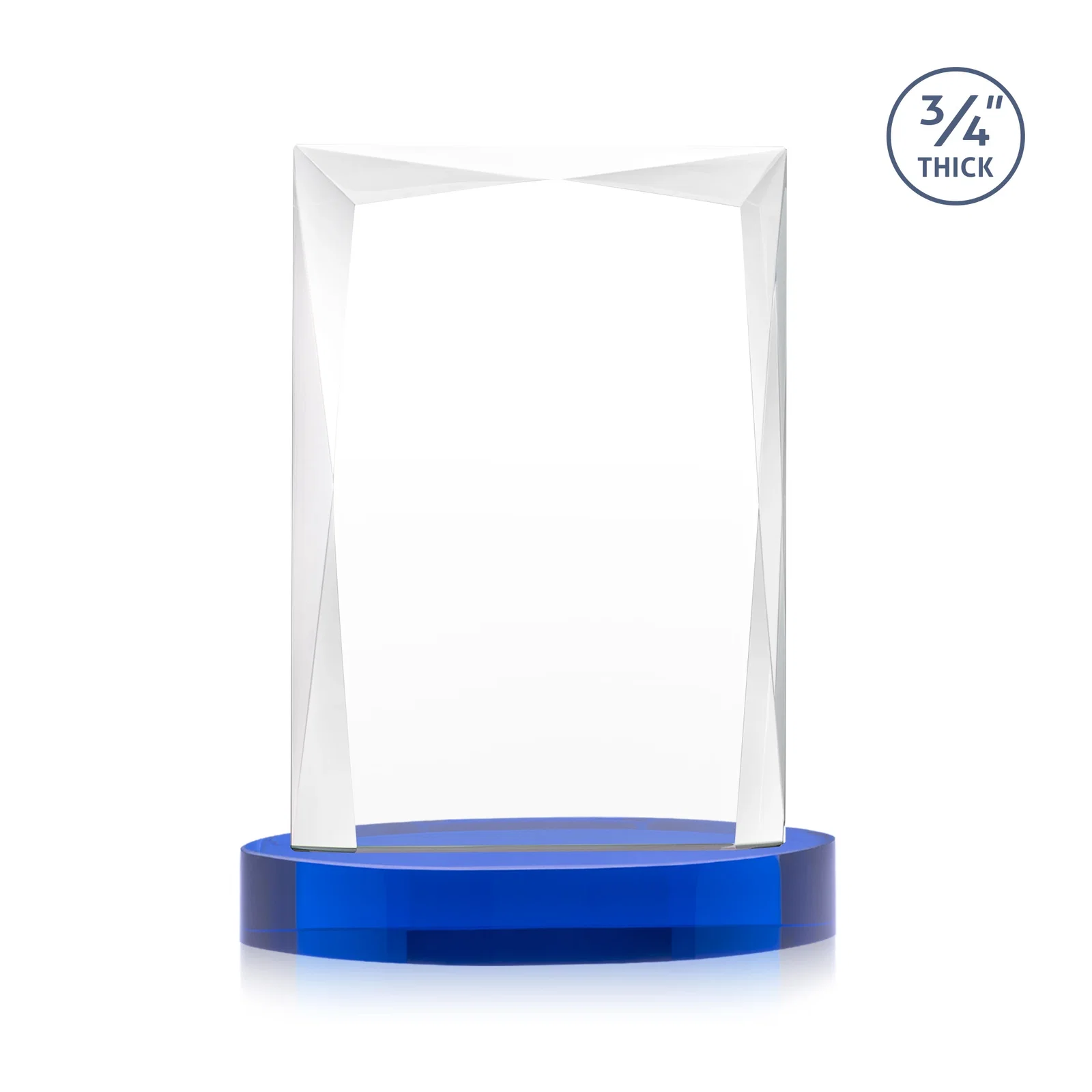 Branded Starfire Crystal Award on an Alberton Base, awards, with your logo for dealer and partner awards