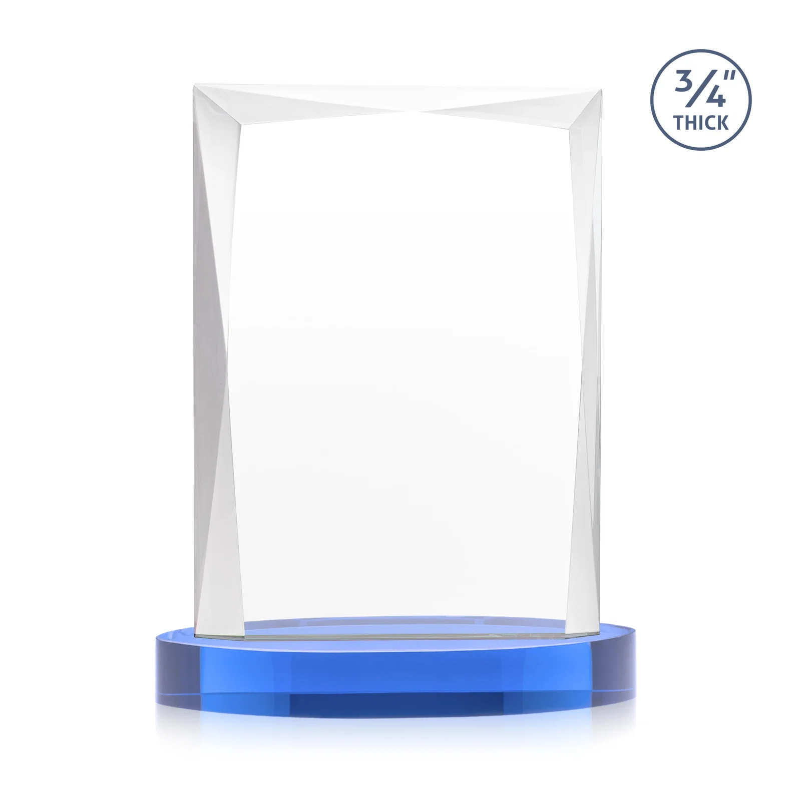 Custom printed Starfire Crystal Award on an Alberton Base, awards, with your logo for safety achievement programs