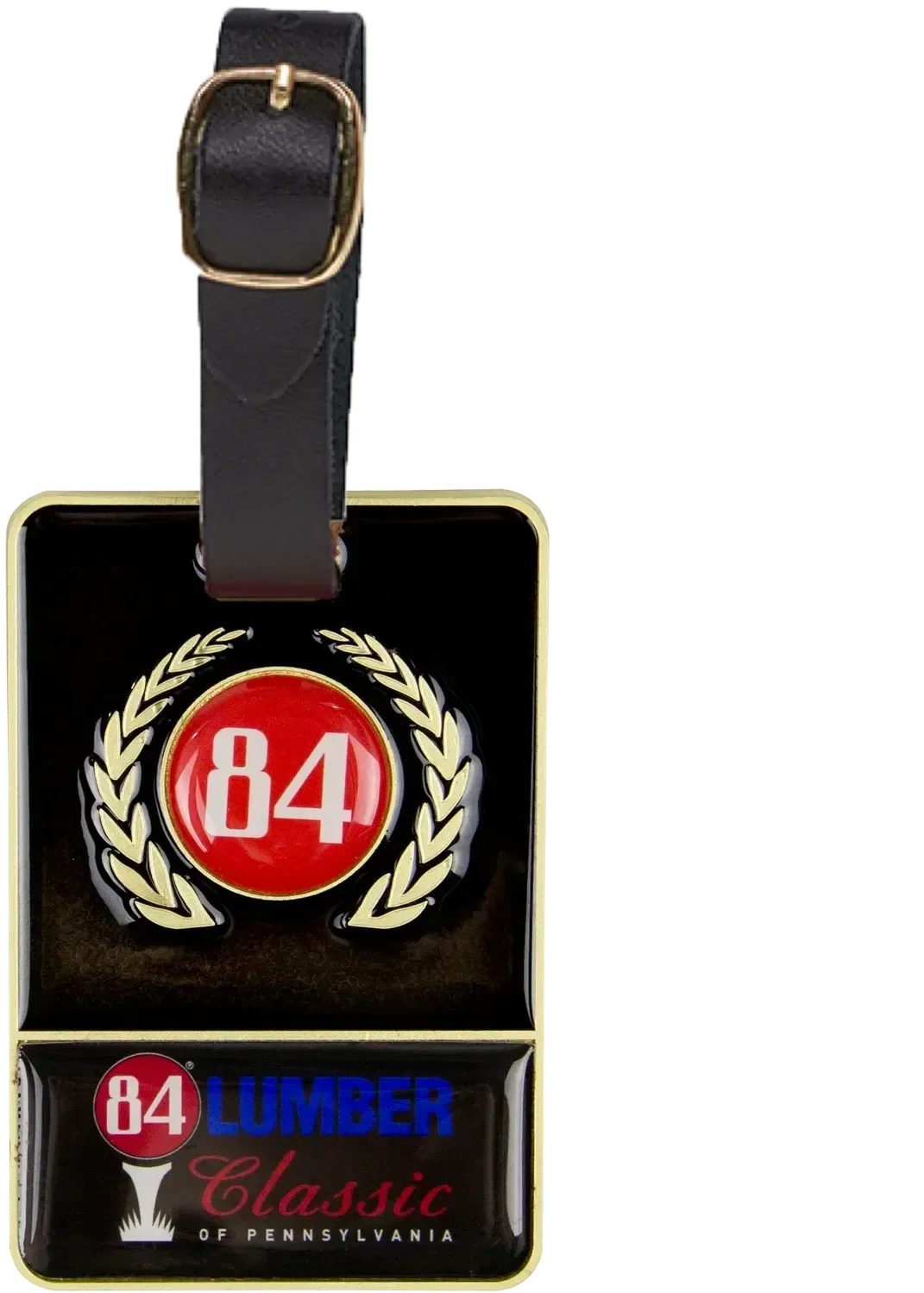 Personalized Metal Bag Tag - with Colorfill — view 3