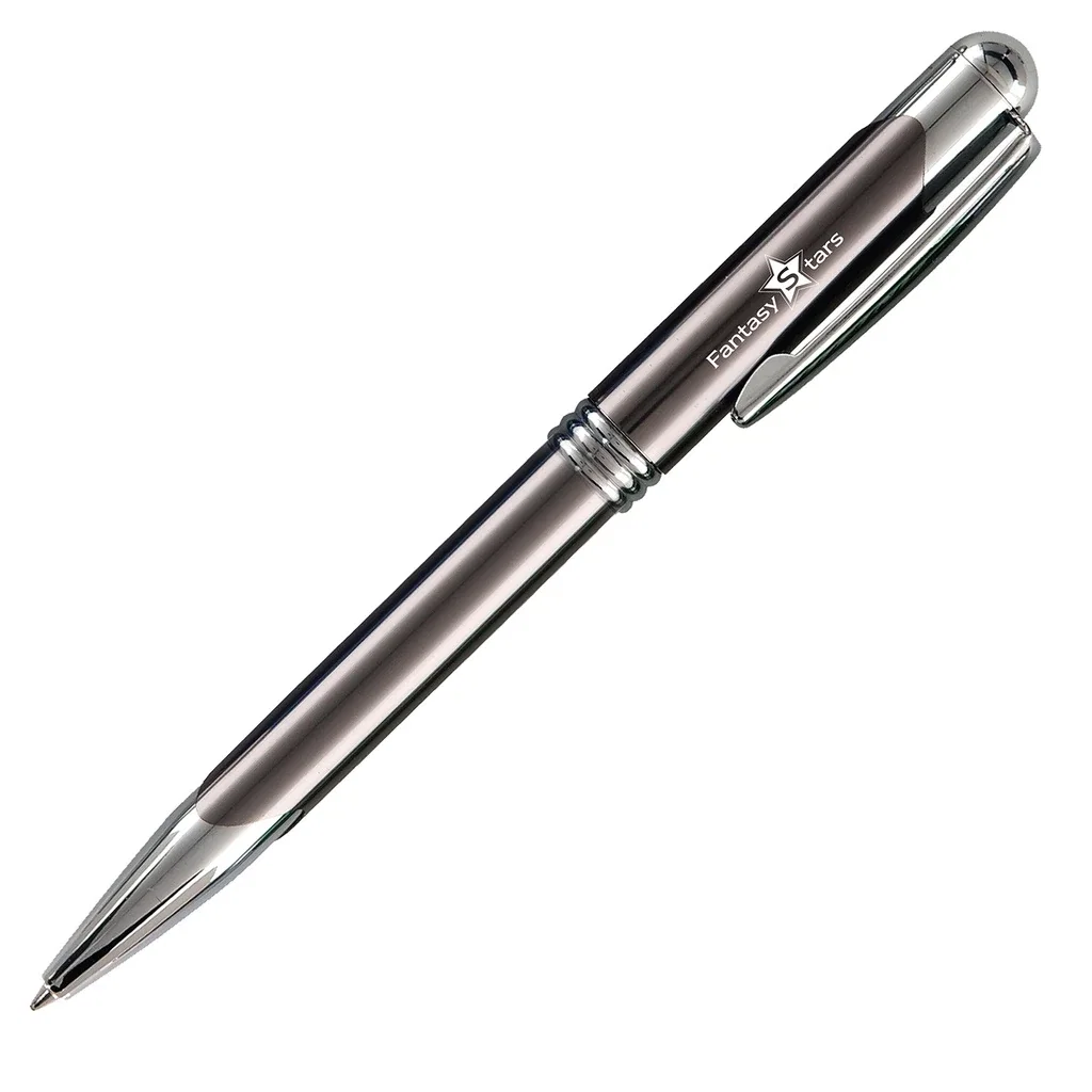Metal Ballpoint Pen — Pen Color: Gun Metal — view 4