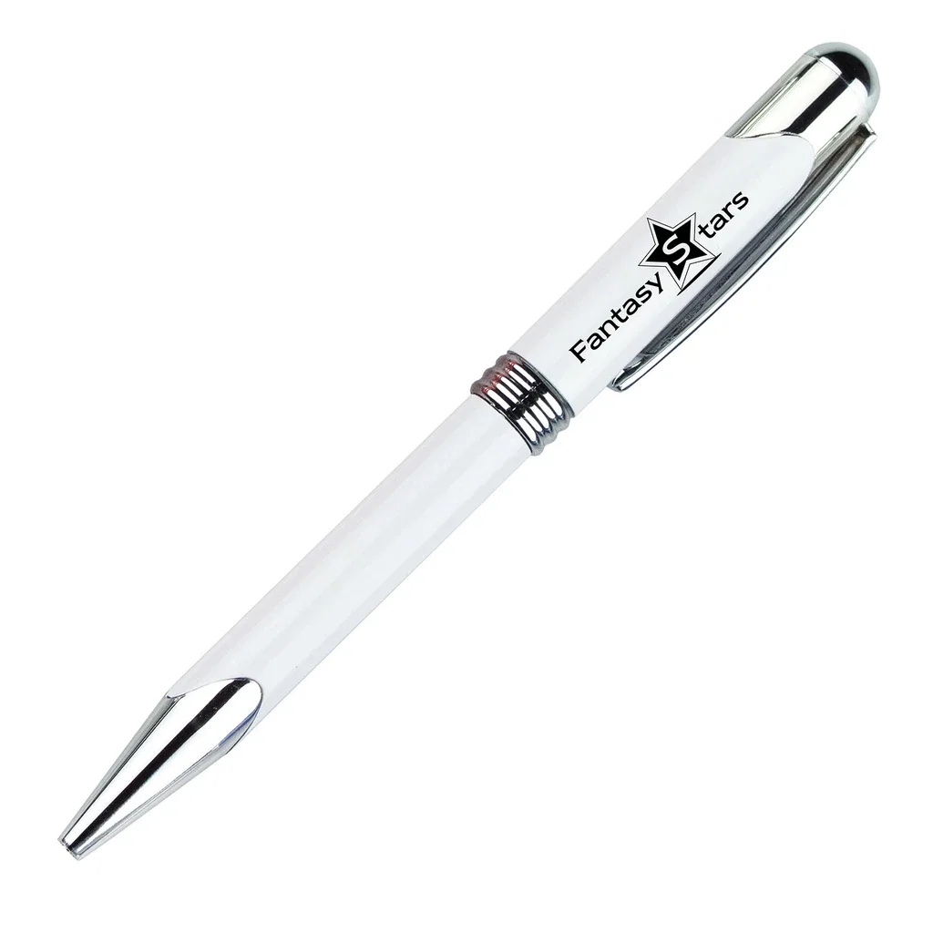 Metal Ballpoint Pen — Pen Color: White — view 6