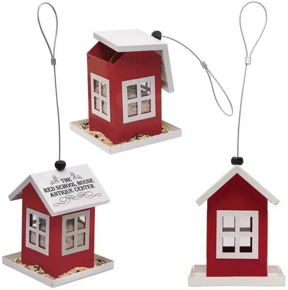 Imprinted Metal Bird Feeder — view 4