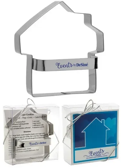 Promotional Metal House Cookie Cutter — view 1