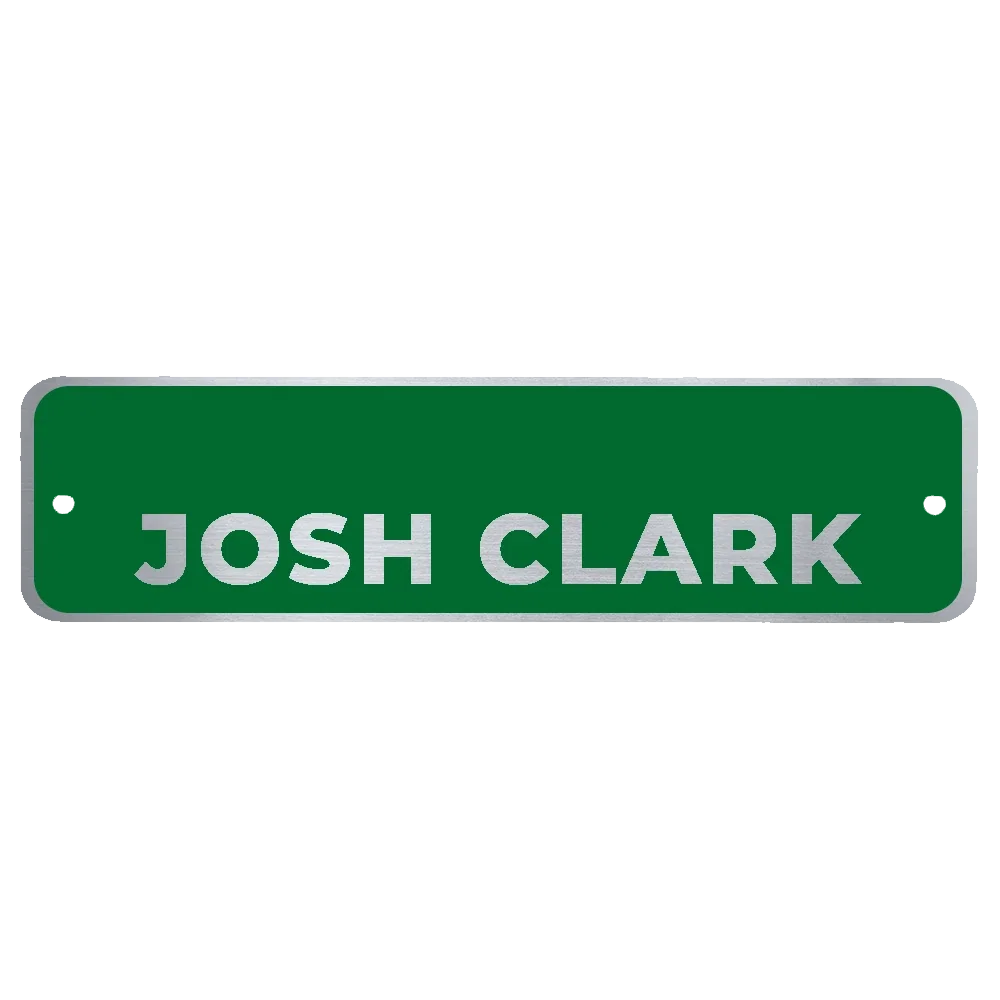 Metal Plates & Signage: 3-6 sq. in. — view 2