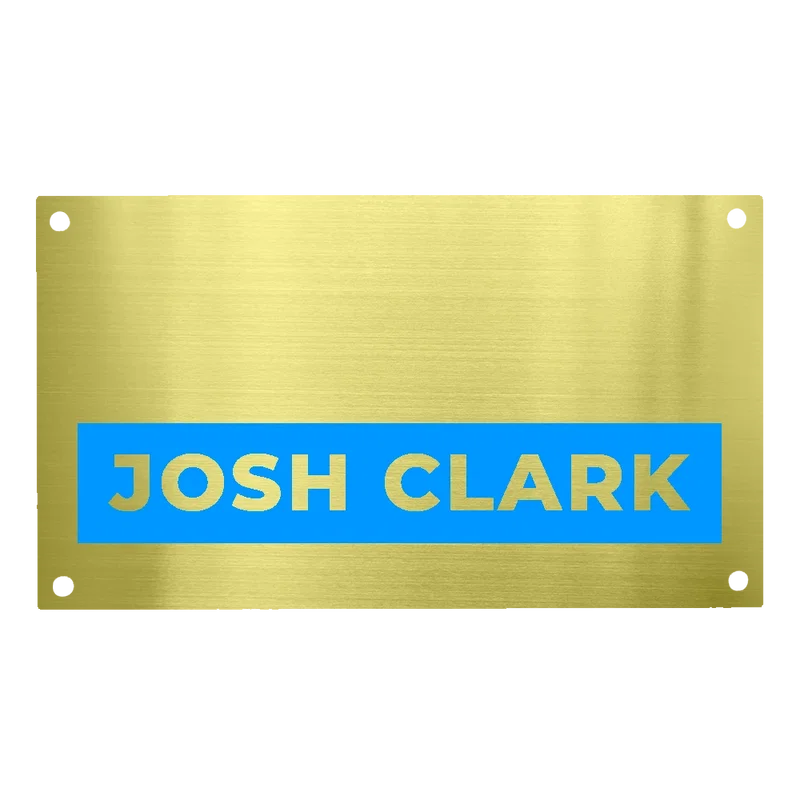Metal Plates & Signage: 30-40 sq. in. — view 3