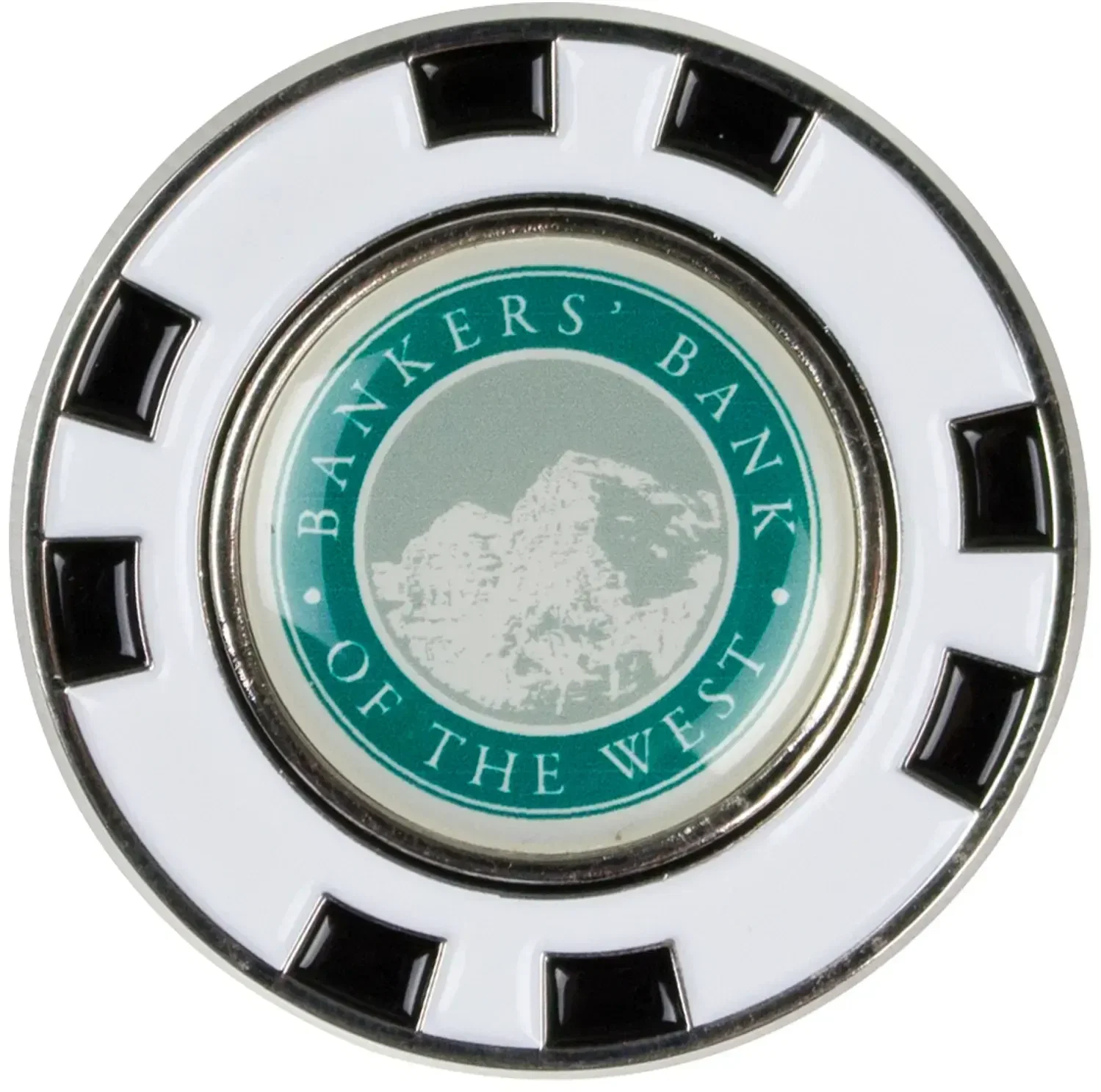 Custom Metal Magnetic Poker Chip Ball Marker — view 2