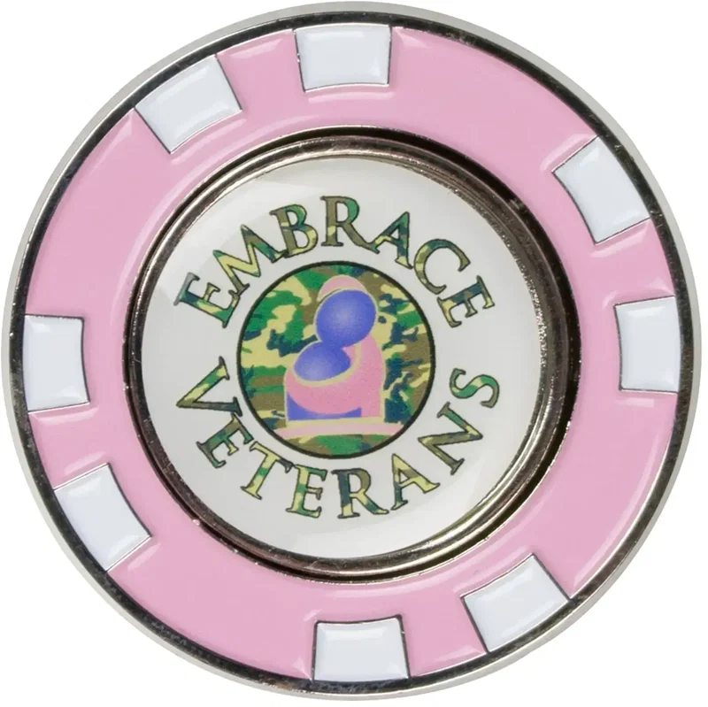 Custom Metal Magnetic Poker Chip Ball Marker — view 5